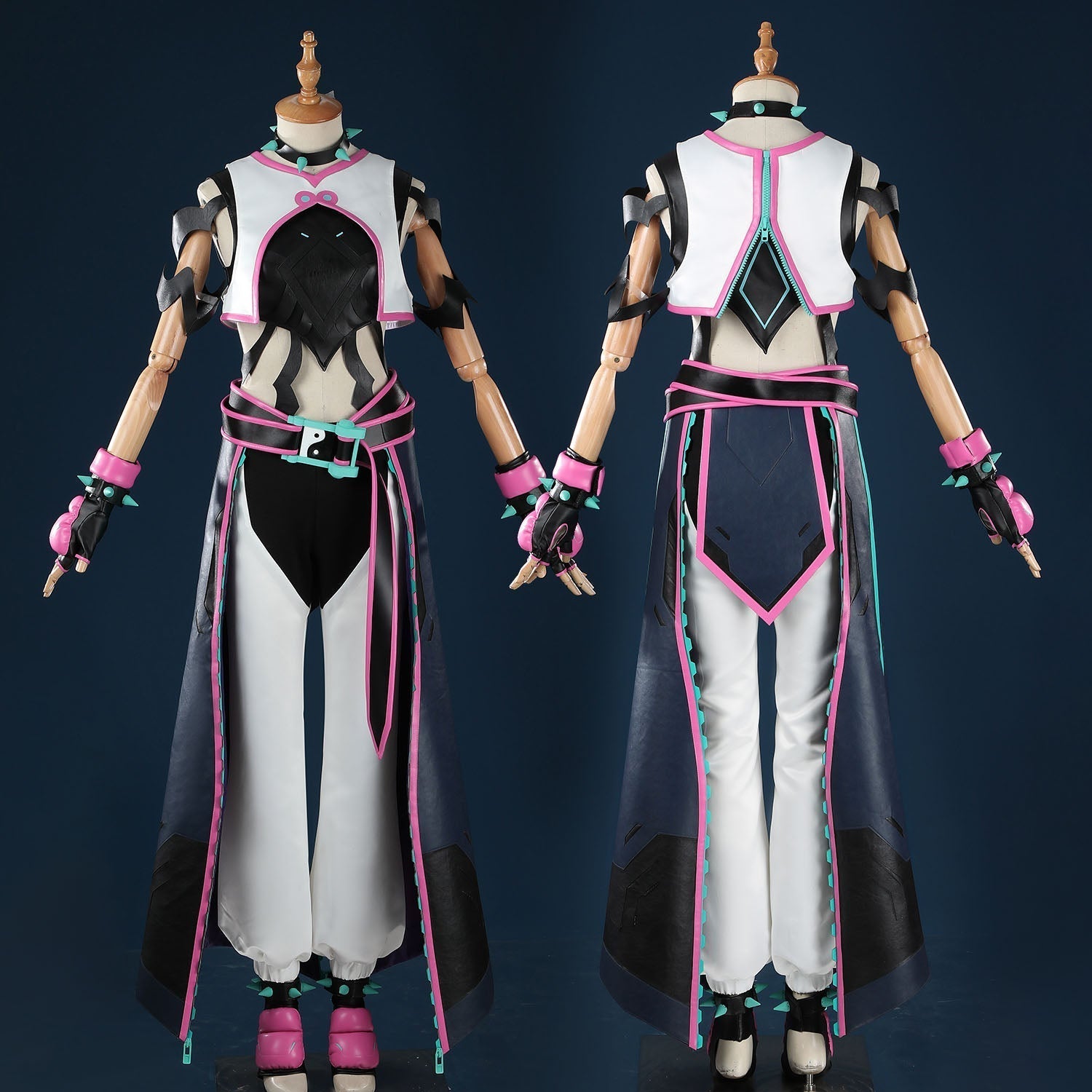 [ylevol] Overwatch 2 X Street Fighter 6 Juri Kiriko Cosplay Costumes