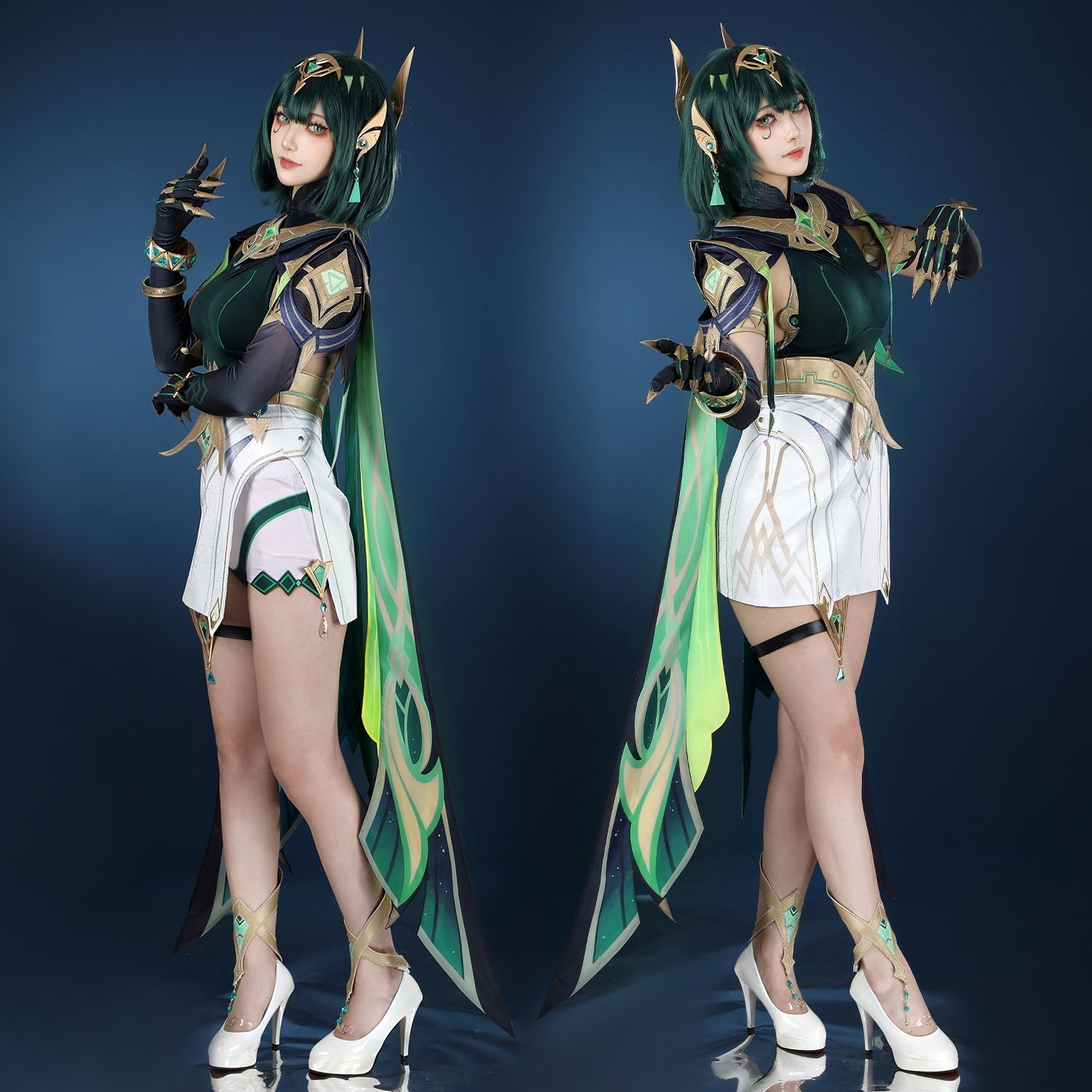 [ylevol] Game Genshin Impact Nefer Full Set Top Cosplay Costumes