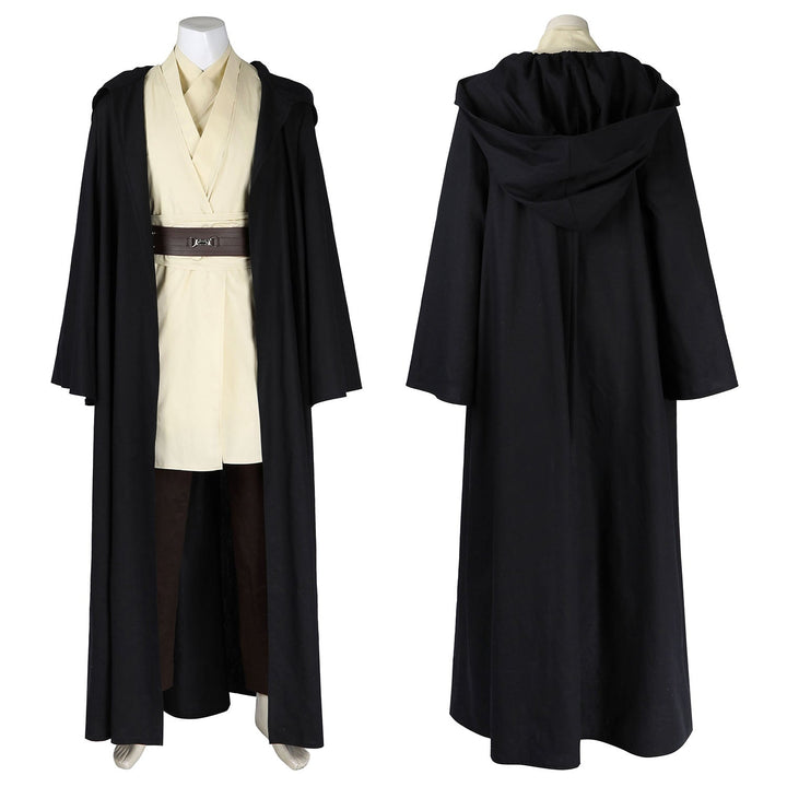 [ylevol] Star Wars Episode I The Phantom Menace Qui-Gon Jinn Cosplay Costumes