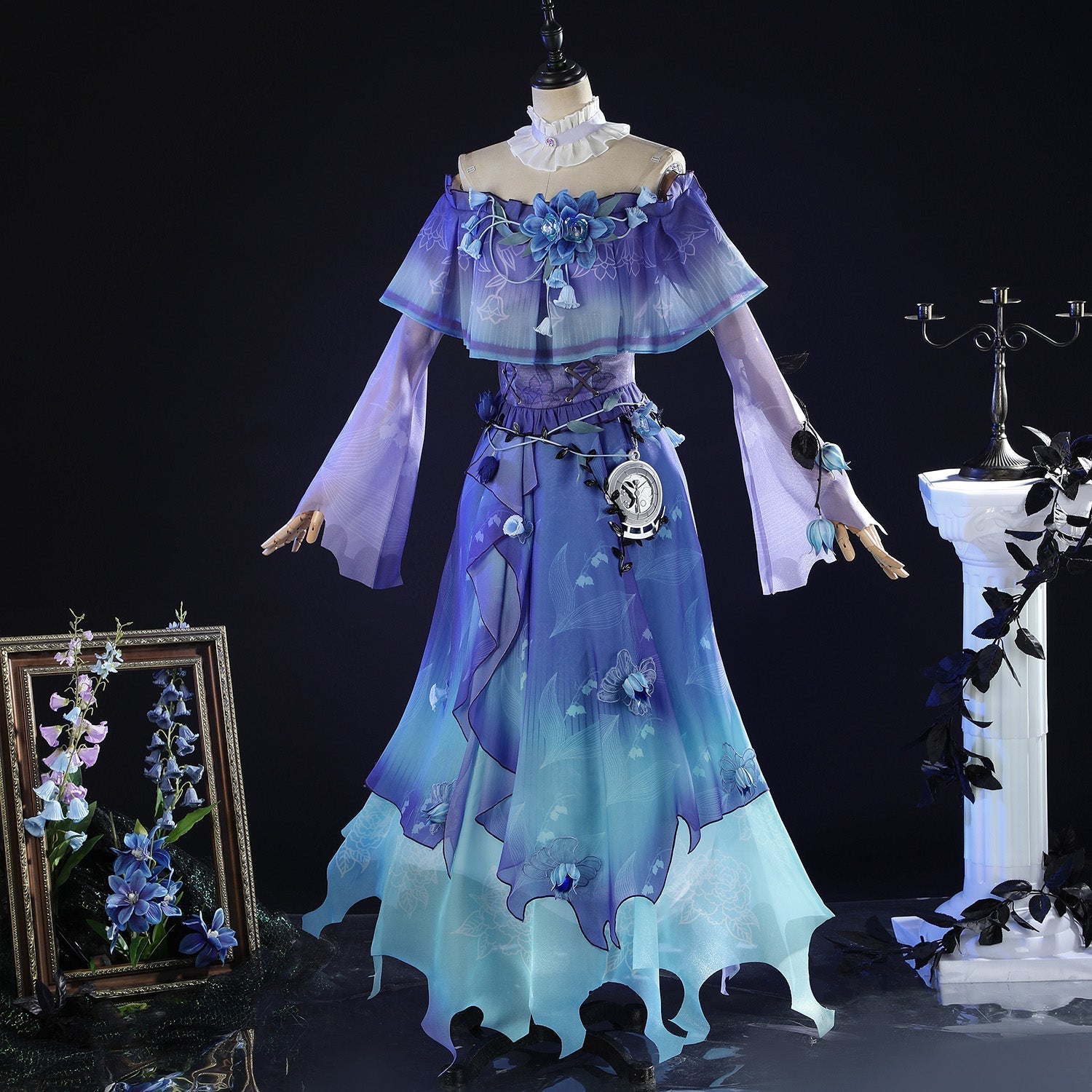 [ylevol] Identity V Entomologist Melly Plinius Ghost Candle Cosplay Costumes