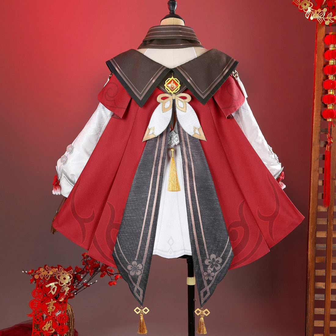 [ylevol] Game Genshin Impact Hu Tao Lantern Rite Suit Cosplay Costumes