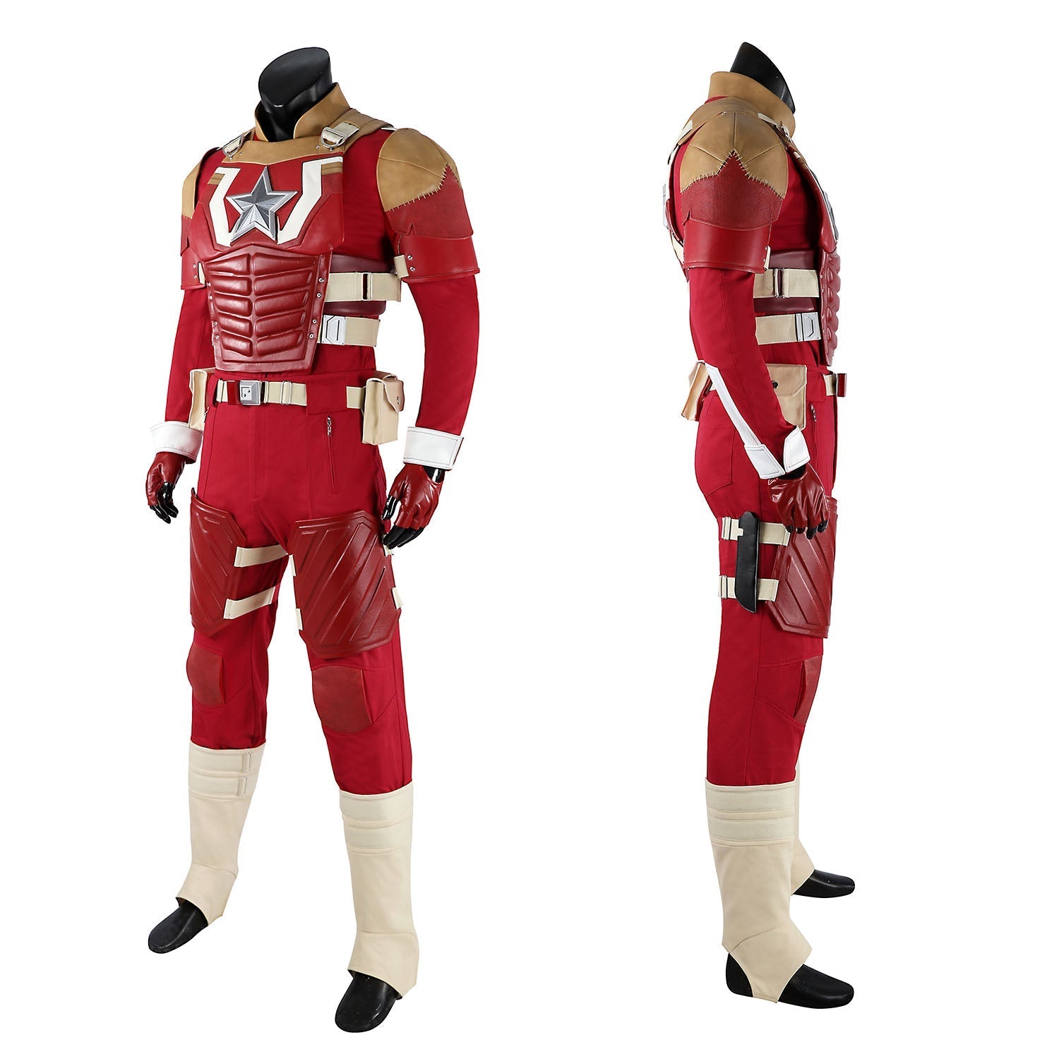 [ylevol] Thunderbolts Red Guardian Full Set Top Level Cosplay Costumes