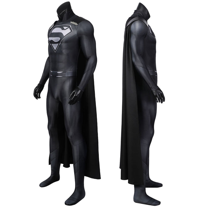 [ylevol] Crisis on Infinite Earths Superman Kal-El Clark Kent Male Jumpsuit Costumes