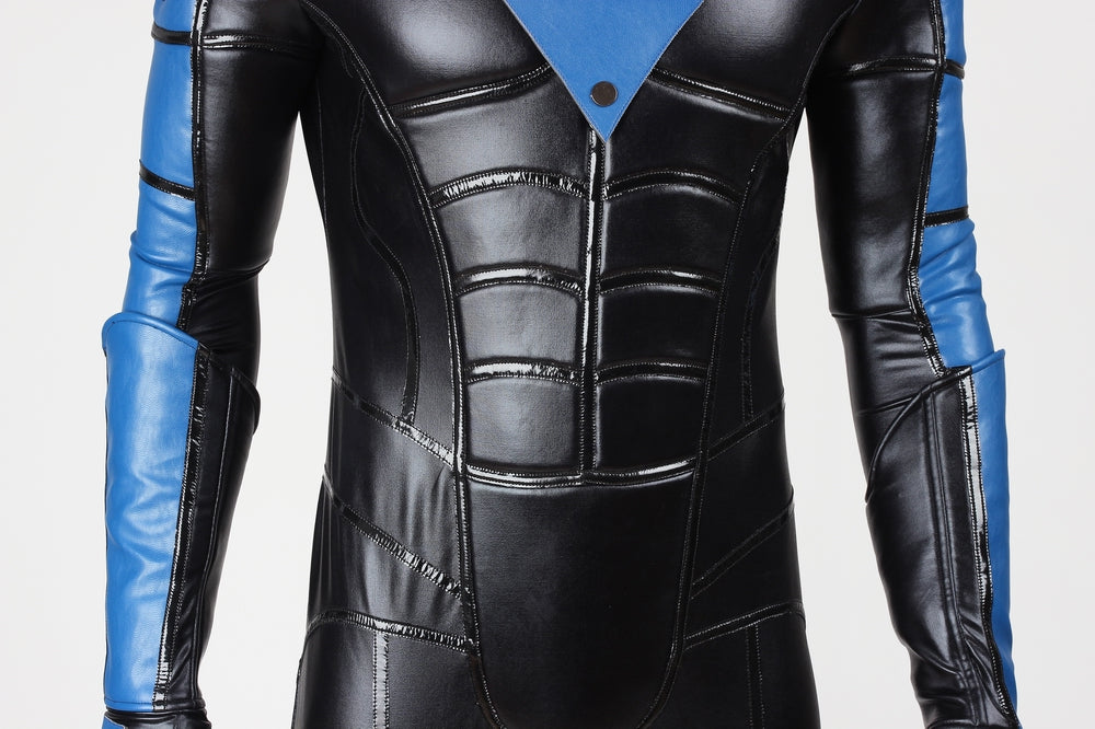 [ylevol] Batman Arkham City Nightwing Dick Grayson Fullset Top Cosplay Costumes