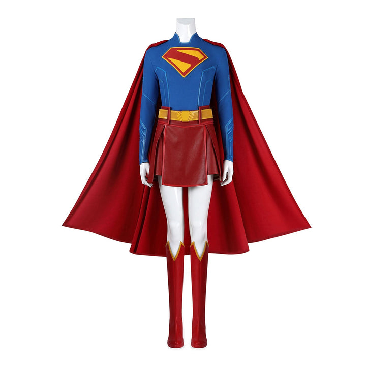 [ylevol] Superman 2025 Legacy Supergirl Female Top Cosplay Costumes