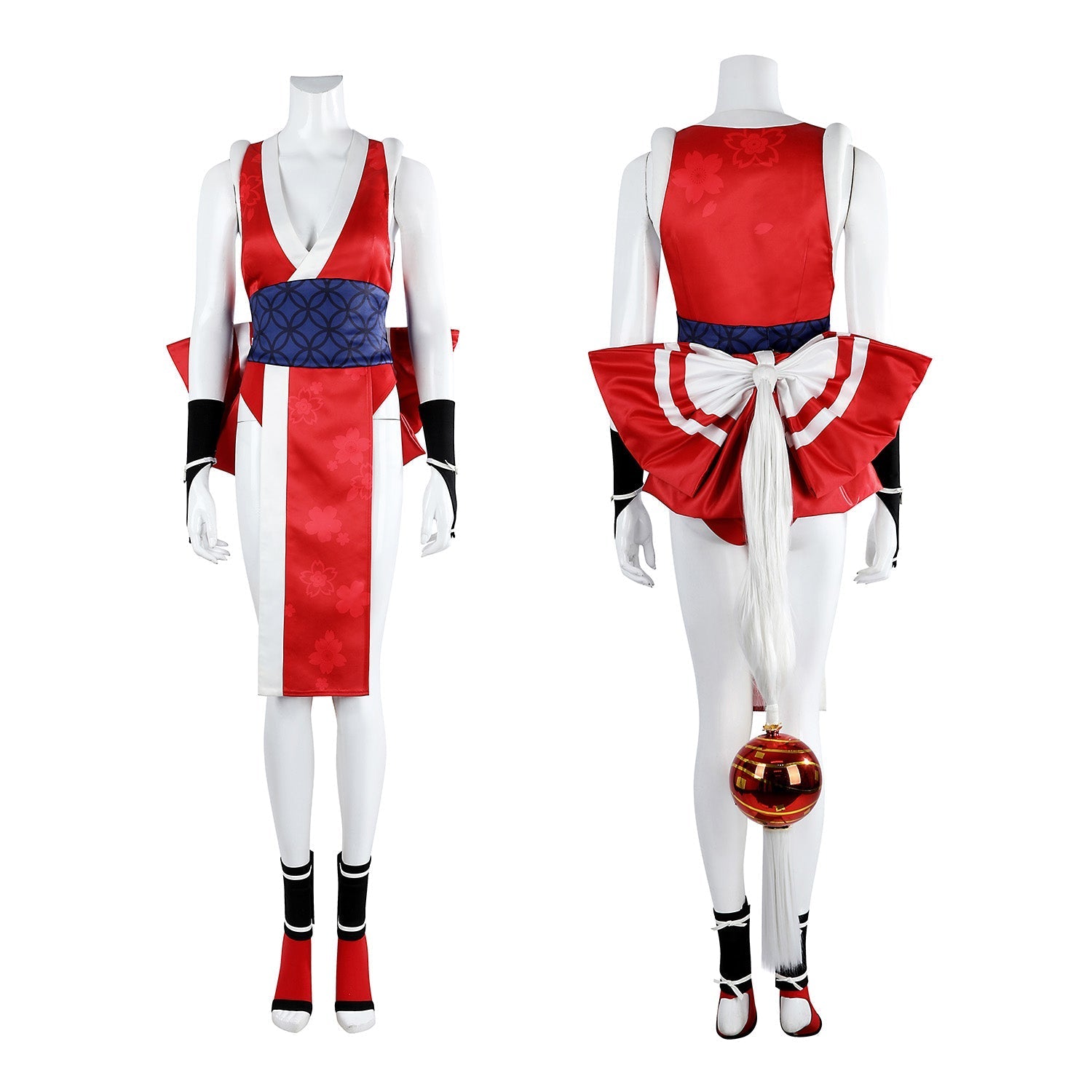 [ylevol] Street Fighter 6 Mai Shiranui Full Set Top Level Cosplay Costumes