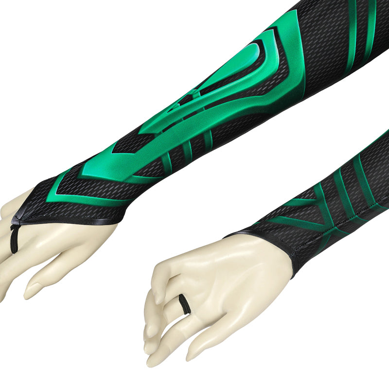 [ylevol] Thor 3 Ragnarok Trailer Hela Jumpsuit with Cloak Cosplay Costumes