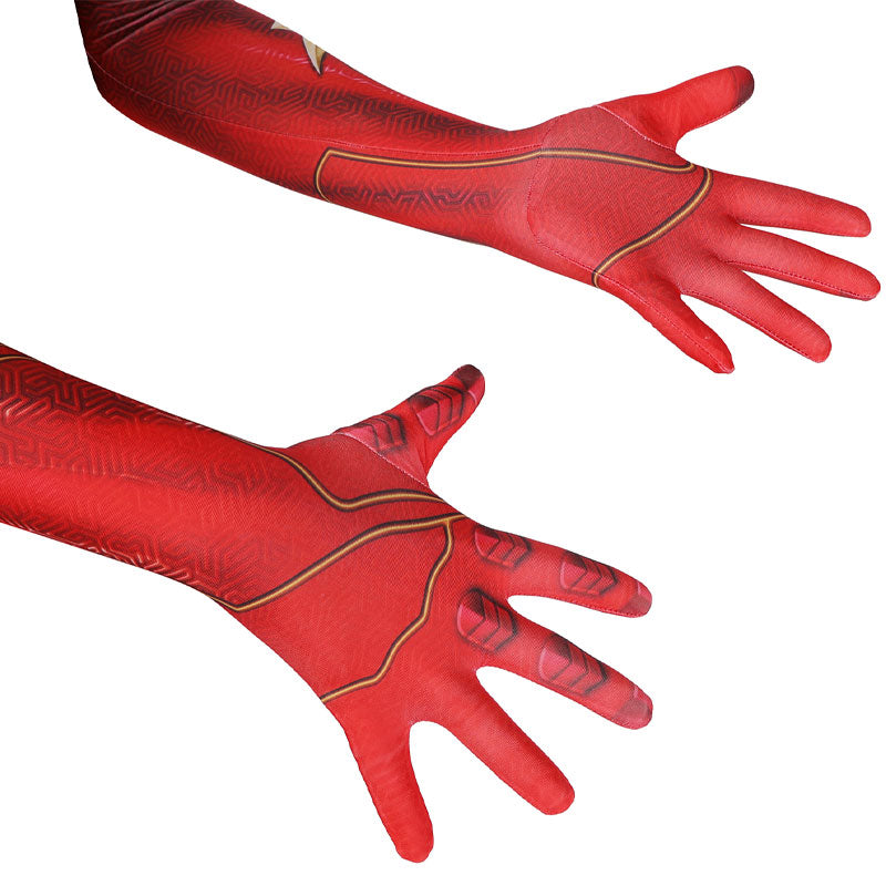 [ylevol] Flashpoint Barry Allen The Flash Kids Jumpsuit Cosplay Costumes