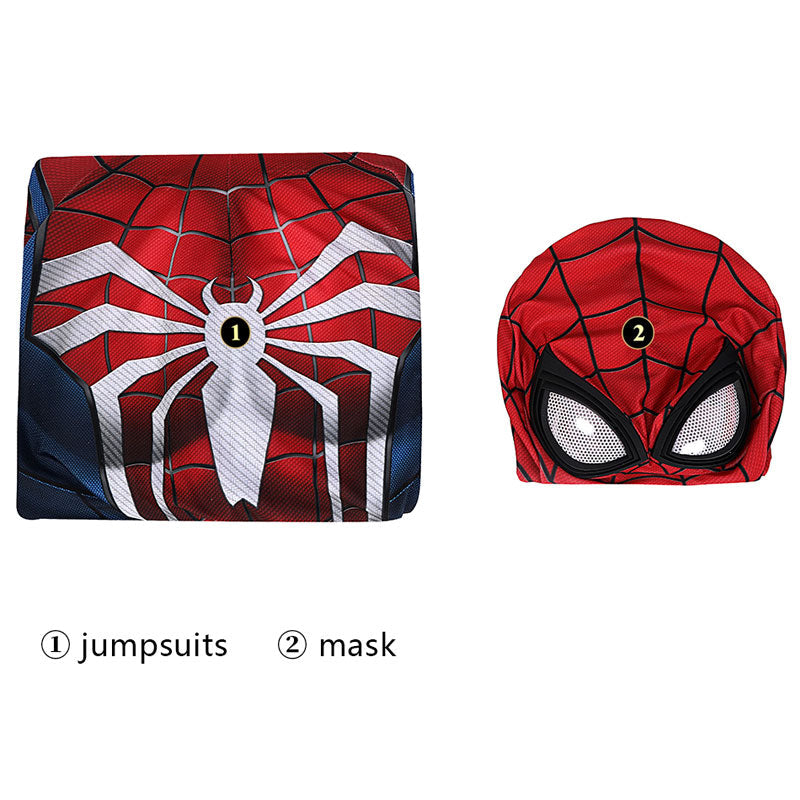 [ylevol] Spider-Man PS5 2 Peter Parker Headgear Jumpsuit Cosplay Costumes