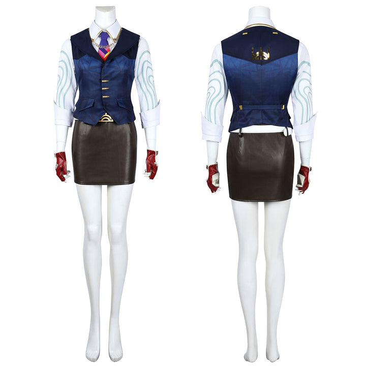 [ylevol] Valorant Transsexual Chamber Outfit Female Fullset Cosplay Costumes