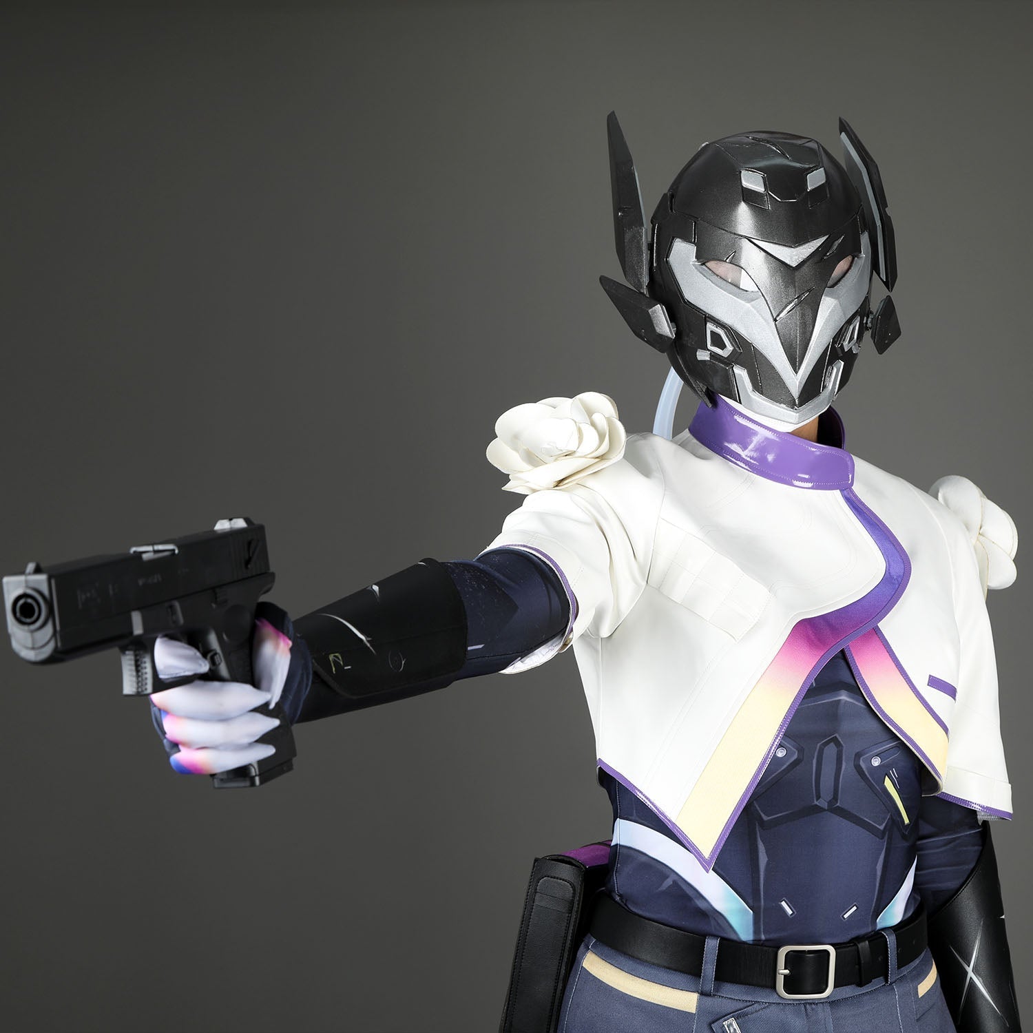 [ylevol] Valorant Vyse Female Full Set Top Level Cosplay Costumes