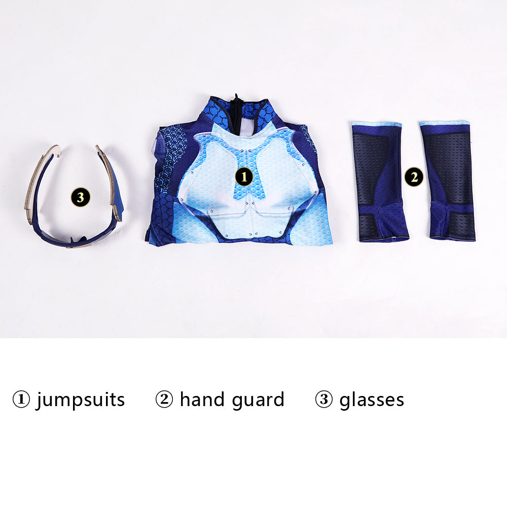 [ylevol] The Boys A-train Kids Jumpsuit with Glasses Cosplay Costumes