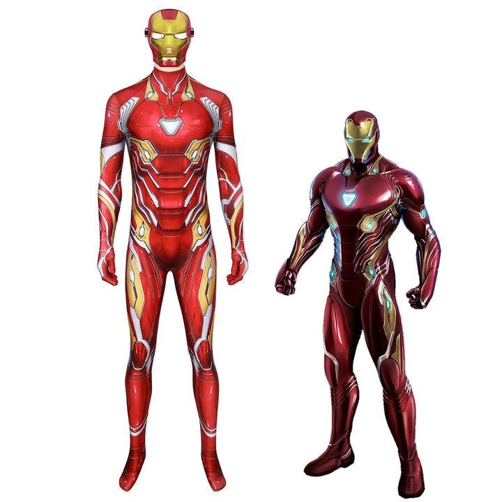 [ylevol] Avengers Iron Man Tony Stark Nanotech Suit Jumpsuit Costumes