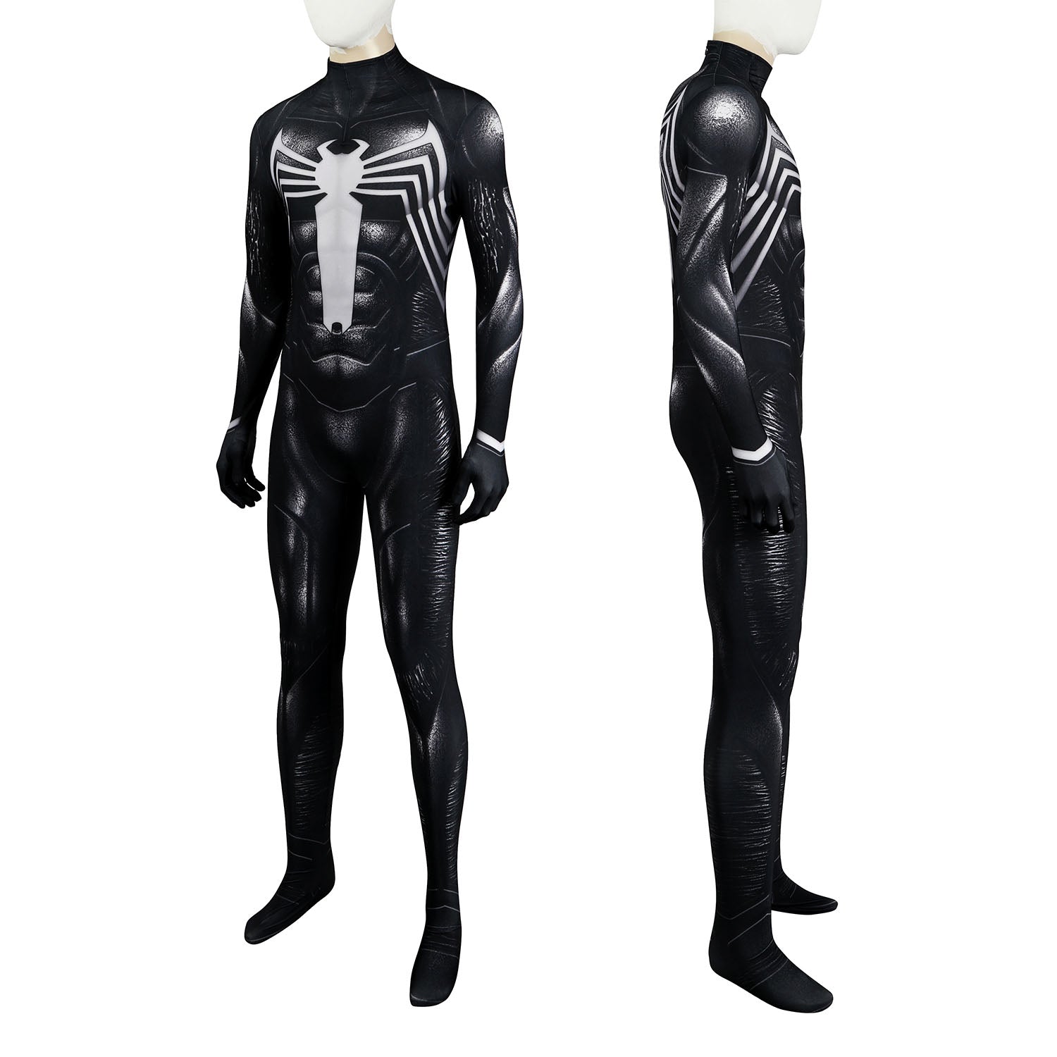 [ylevol] Marvel's Spider-Man 2 Venom Black Suit Male Jumpsuit Cosplay Costumes