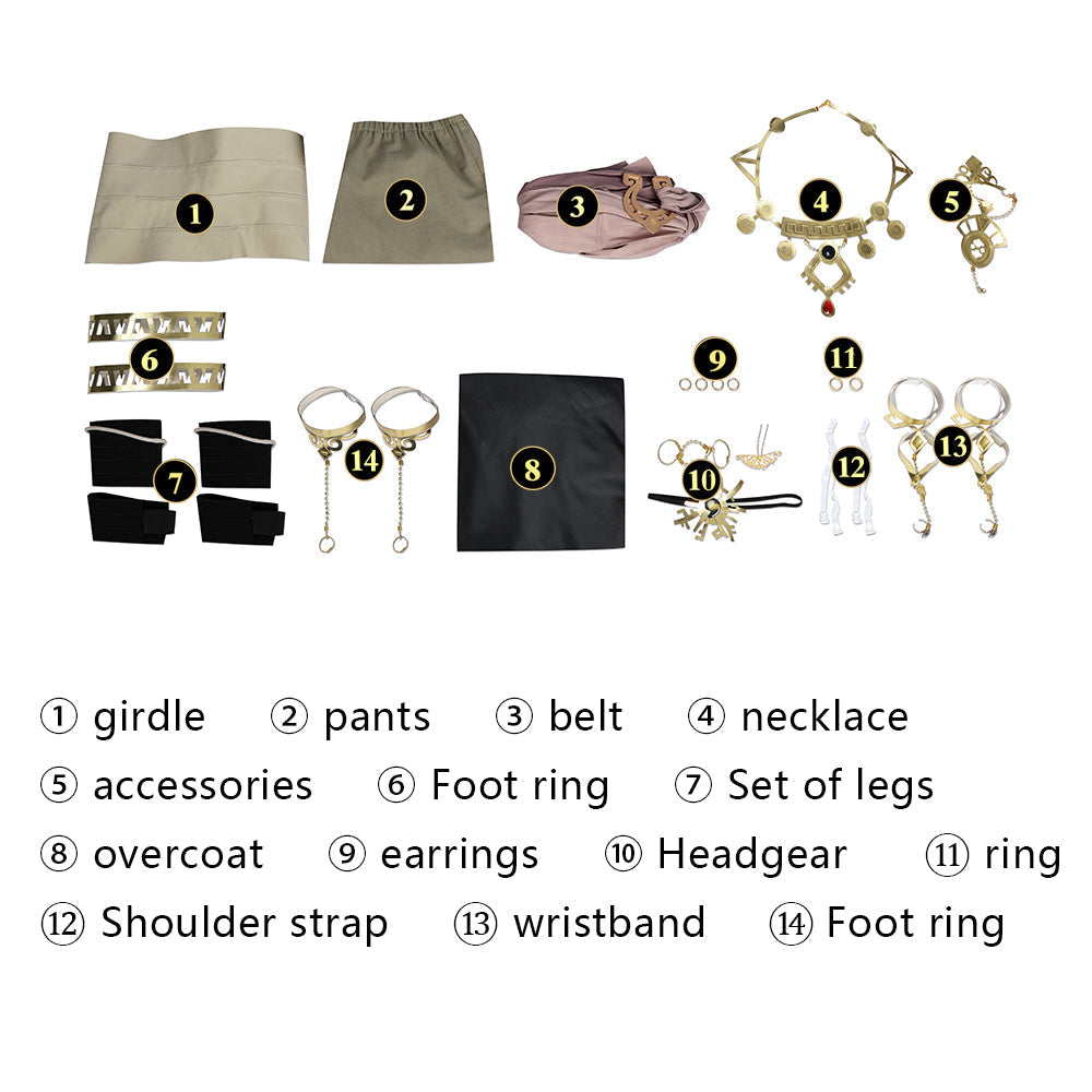 [ylevol] The Legend of Zelda Tears of the Kingdom Ganondorf Cosplay Costumes