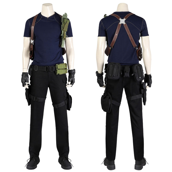 [ylevol] Resident Evil 4 Remake Leon S. Kennedy Male Cosplay Costumes