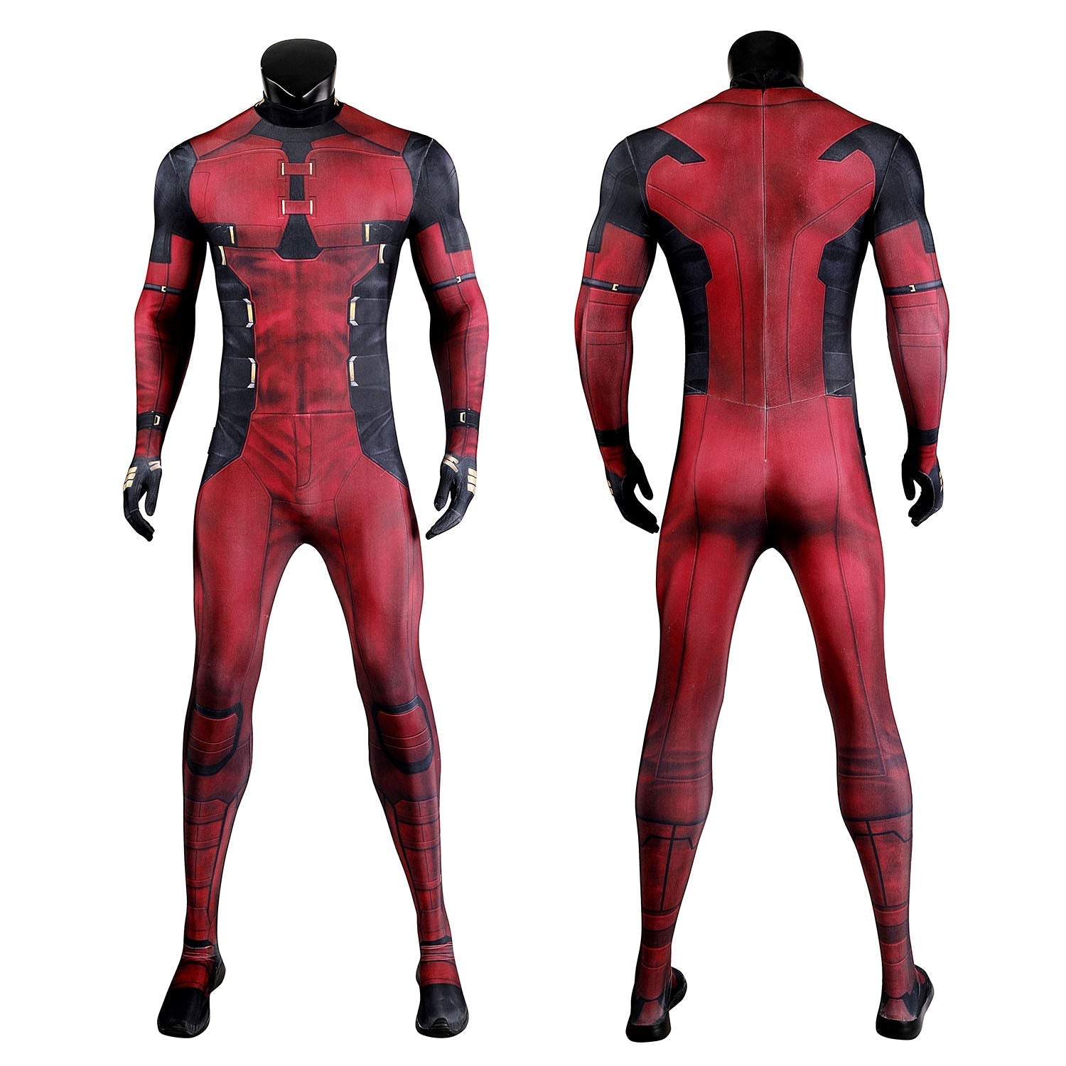 [ylevol] Deadpool 3 Wade Wilson Male Jumpsuit with Accessories Cosplay Costumes