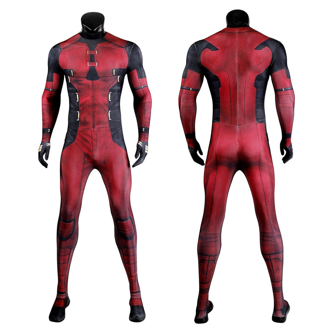 [ylevol] Deadpool 3 Wade Wilson Male Jumpsuit with Accessories Cosplay Costumes
