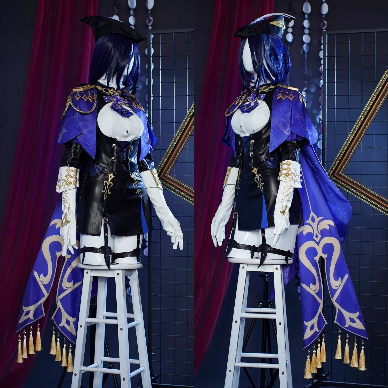 [ylevol] Game Genshin Impact Clorinde Top Level Cosplay Costumes