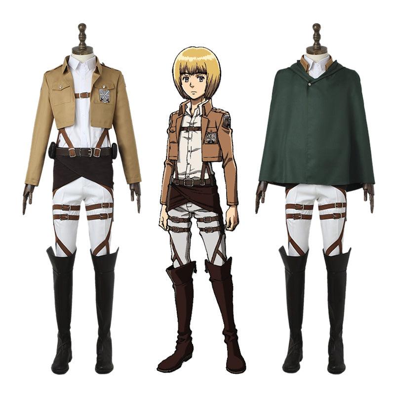 [ylevol] Attack on Titan Armin Arlert Training Corps Uniform Set Cosplay Costume