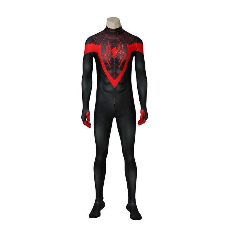 [ylevol] Spider-Man Into the Spider-Verse Miles Morales Jumpsuit Cosplay Costume