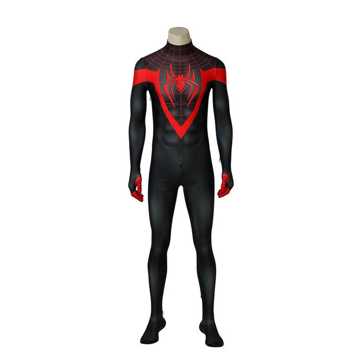 [ylevol] Spider-Man Into the Spider-Verse Miles Morales Jumpsuit Cosplay Costume