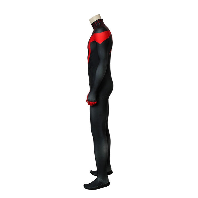 [ylevol] Spider-Man Into the Spider-Verse Miles Morales Jumpsuit Cosplay Costume