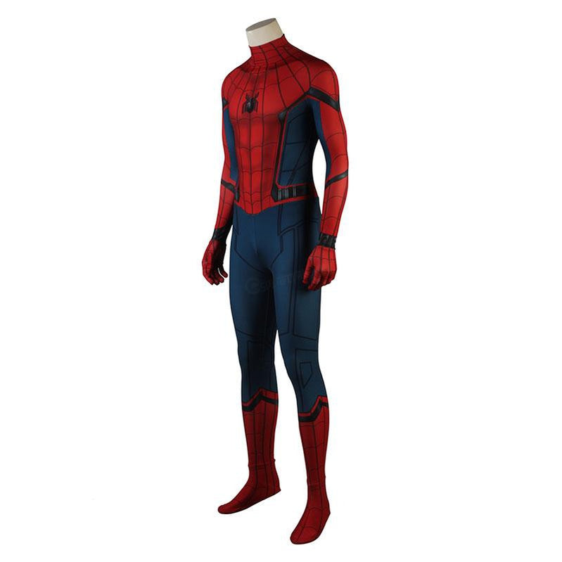 [ylevol] Spider-Man Homecoming Peter Parker Jumpsuit Elastic Force Cosplay Costume