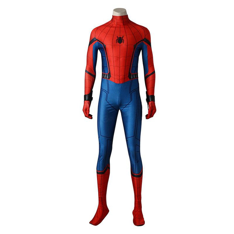 [ylevol] Spider-Man Homecoming Peter Parker Jumpsuit with Bracers Cosplay Costume