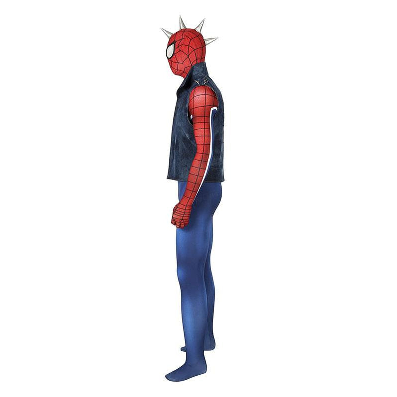 [ylevol] Spider-Man PS4 Peter Parker Jumpsuit Punk Jacket Cosplay Costume