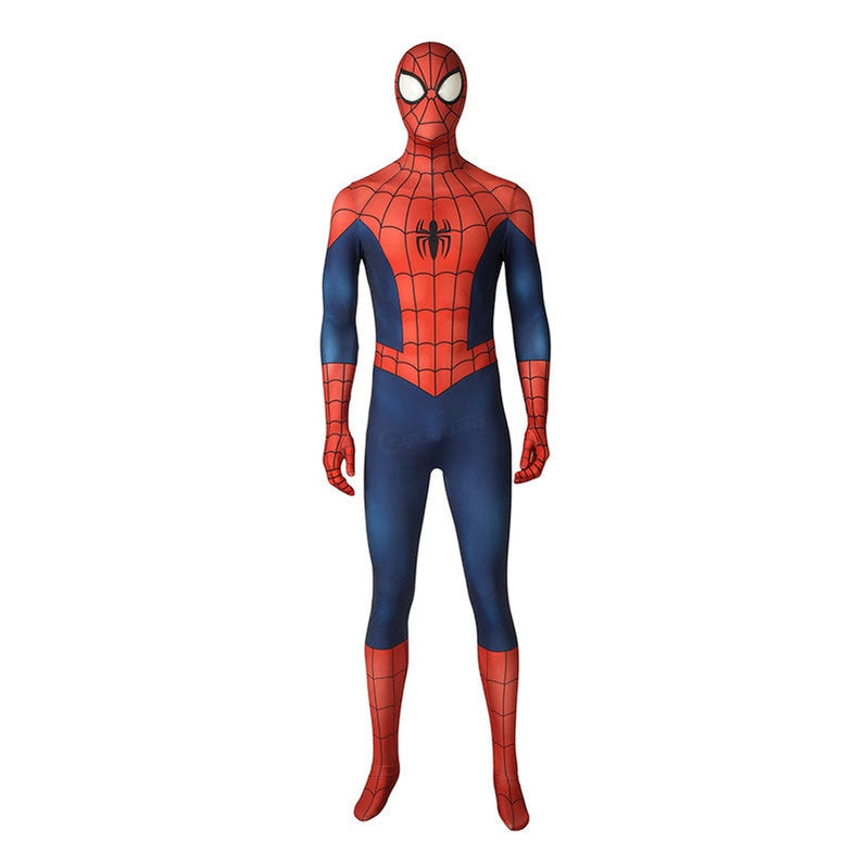 [ylevol] Ultimate Spider-Man Season1 Peter Parker Jumpsuit Cosplay Costume