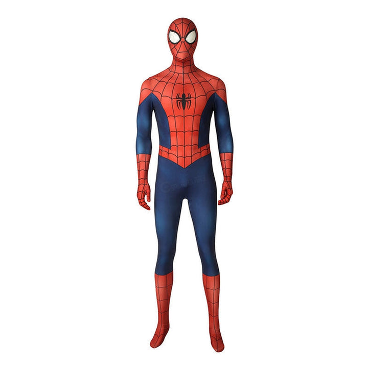 [ylevol] Ultimate Spider-Man Season1 Peter Parker Jumpsuit Cosplay Costume
