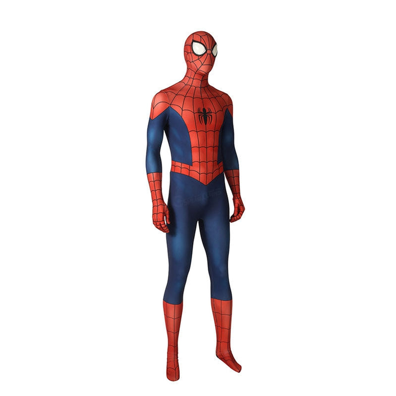 [ylevol] Ultimate Spider-Man Season1 Peter Parker Jumpsuit Cosplay Costume