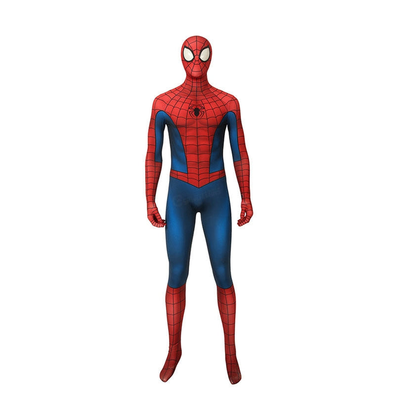[ylevol] Spider-Man Elastic Force Jumpsuit Cosplay Costume with Headgear