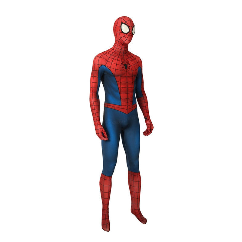 [ylevol] Spider-Man Elastic Force Jumpsuit Cosplay Costume with Headgear