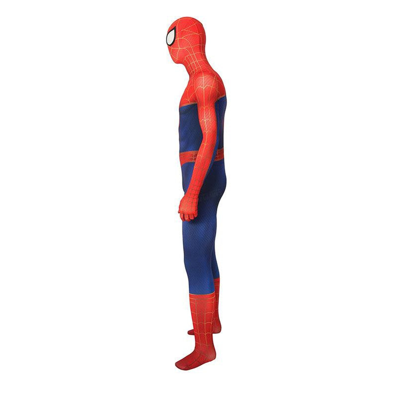 [ylevol] Spider-Man Into the Spider-Verse Peter Parker Headgear Jumpsuit Costume