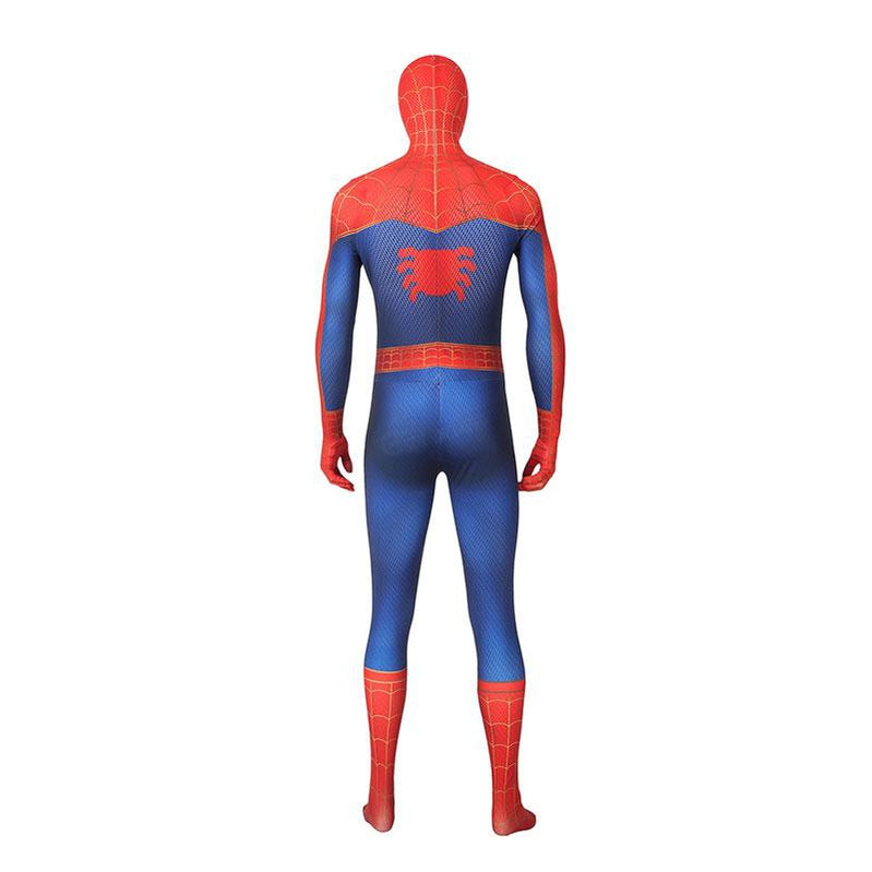 [ylevol] Spider-Man Into the Spider-Verse Peter Parker Headgear Jumpsuit Costume