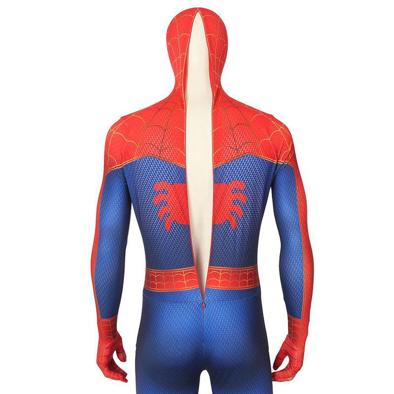 [ylevol] Spider-Man Into the Spider-Verse Peter Parker Headgear Jumpsuit Costume
