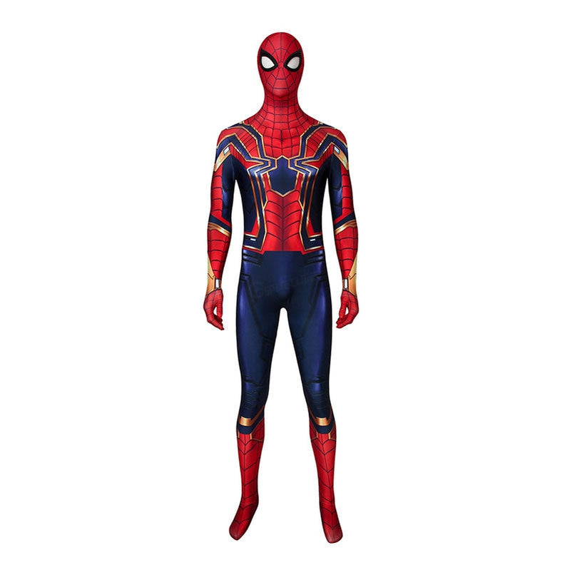 [ylevol] Spider-Man Far From Home Peter Parker Jumpsuit Elastic Force Costume