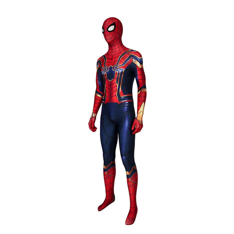 [ylevol] Spider-Man Far From Home Peter Parker Jumpsuit Elastic Force Costume