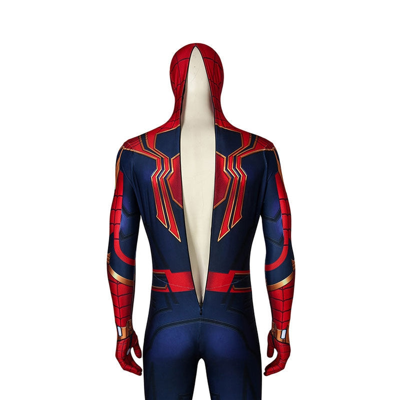 [ylevol] Spider-Man Far From Home Peter Parker Jumpsuit Elastic Force Costume
