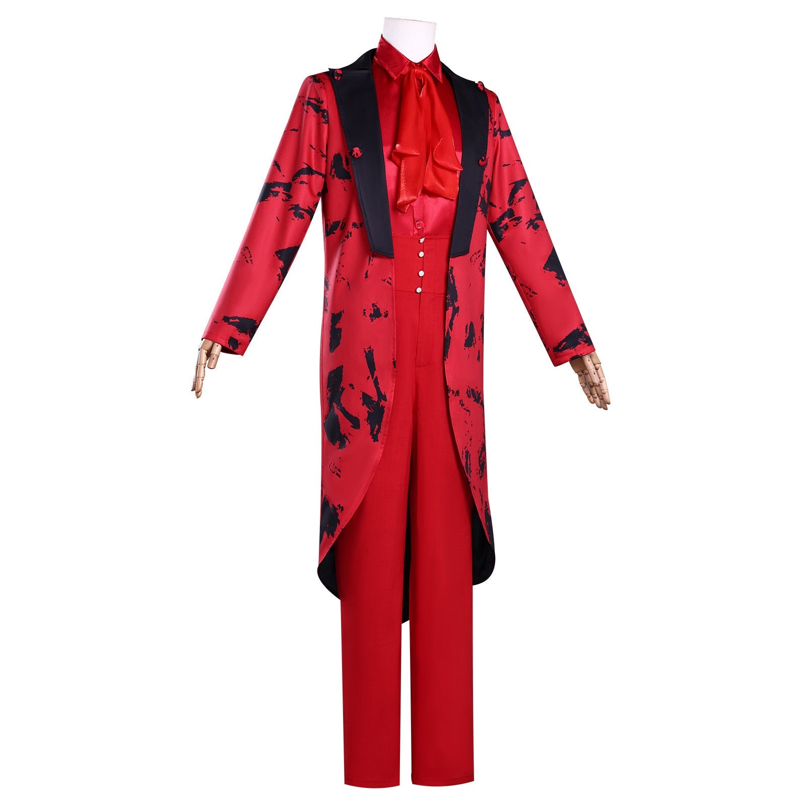 [ylevol] Wednesday 2 Addams Isaac Male Red Night Dress Cosplay Costumes