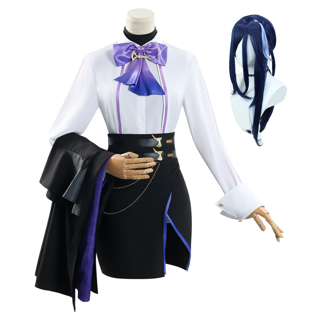 [ylevol] Game Genshin Impact Clorinde X Luckin Coffee Cosplay Costumes