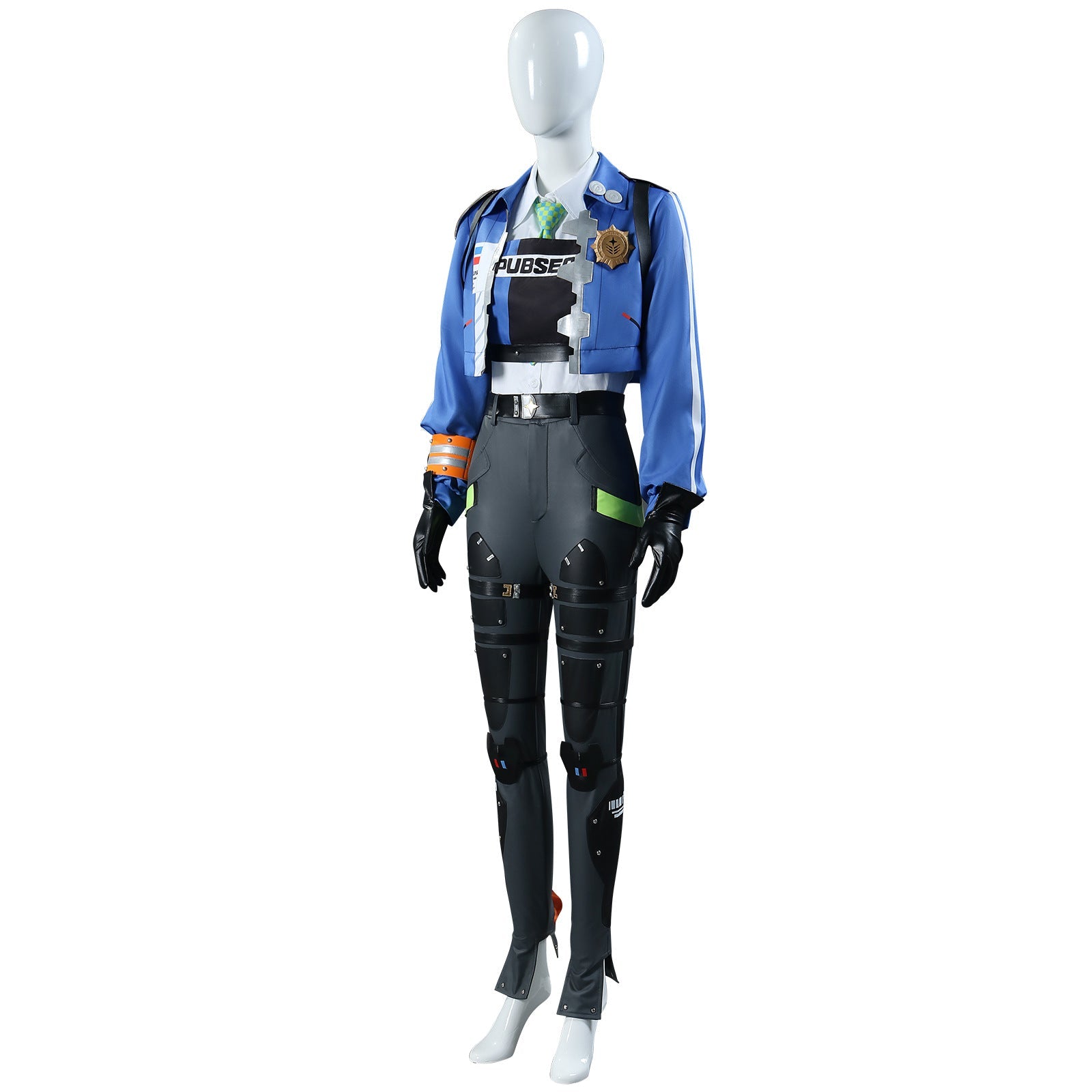 Zenless Zone Zero Public Security Detective Zhu Yuan Cosplay Costumes