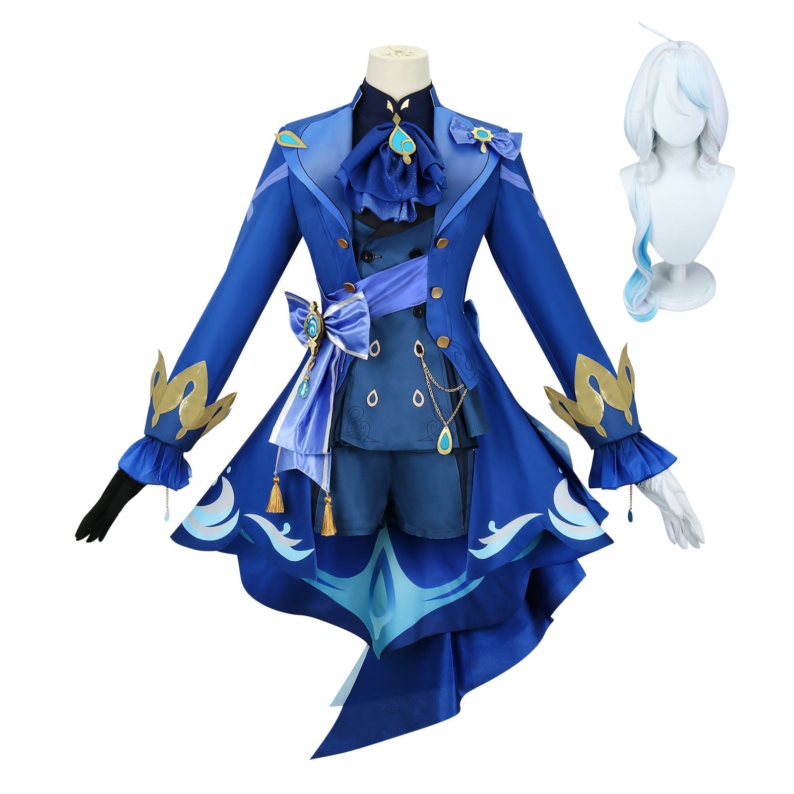 [ylevol] Genshin Impact Focalors Furina de Fontaine Black Cosplay Costumes