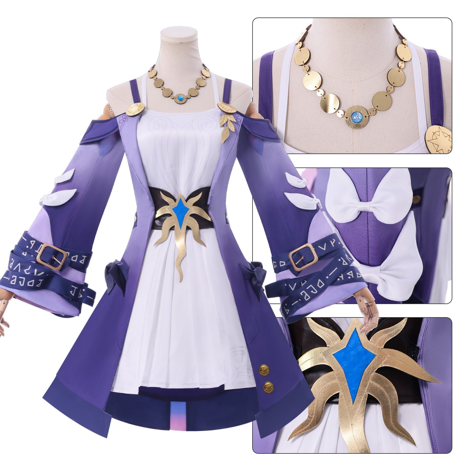 [ylevol] Game Honkai: Star Rail Cyrene Dress Fullset Cosplay Costumes