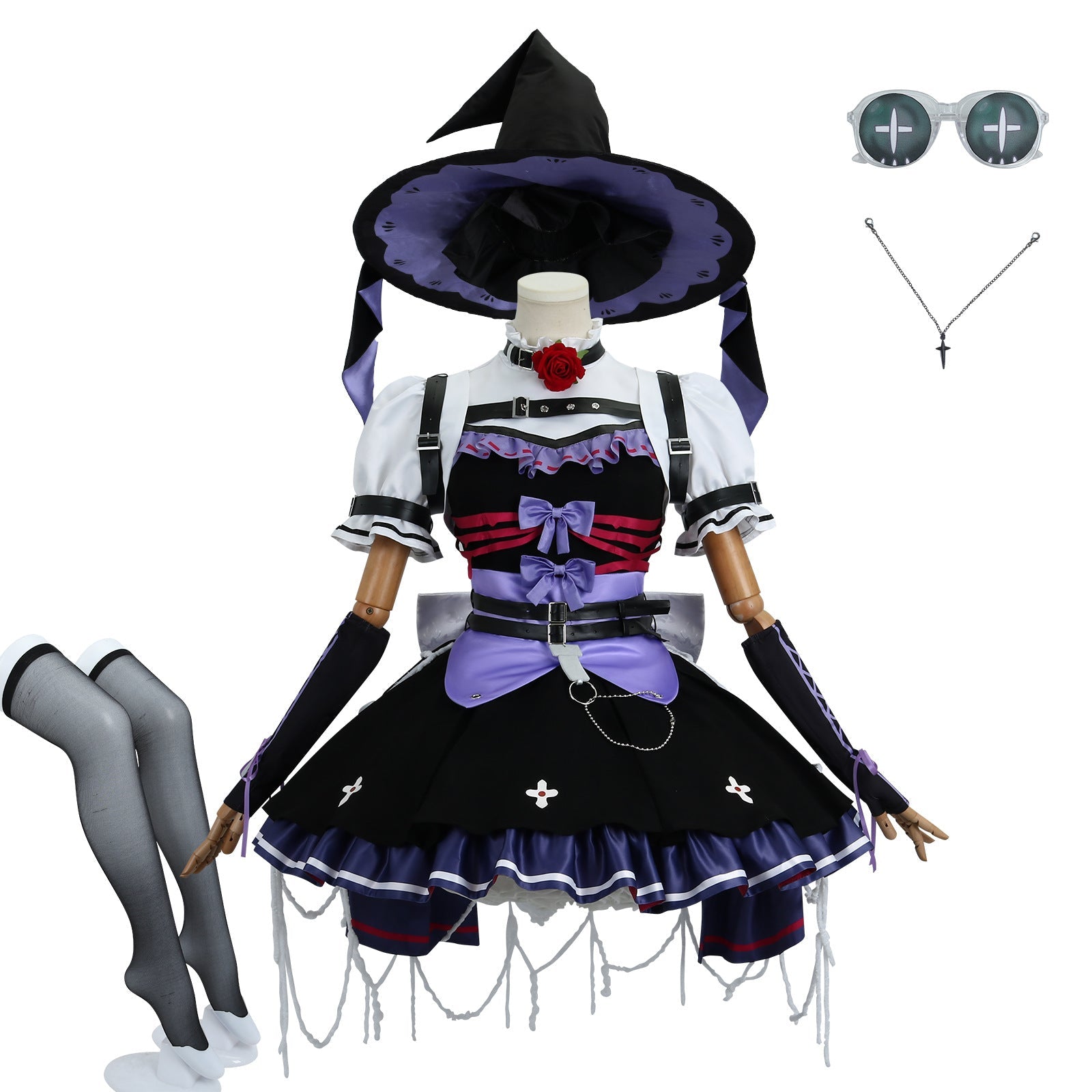 [ylevol] Identity V Gardener Emma Woods Halloween Purple Cosplay Costumes