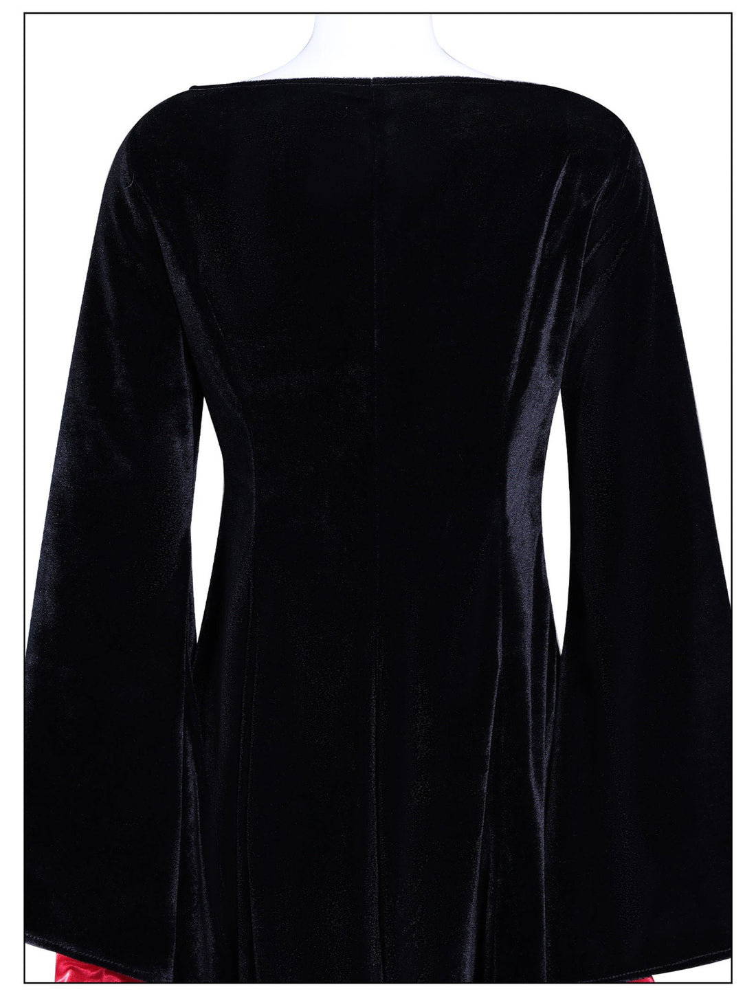 [ylevol] Wednesday 2 Mother Morticia Addams Black Dress Cosplay Costumes