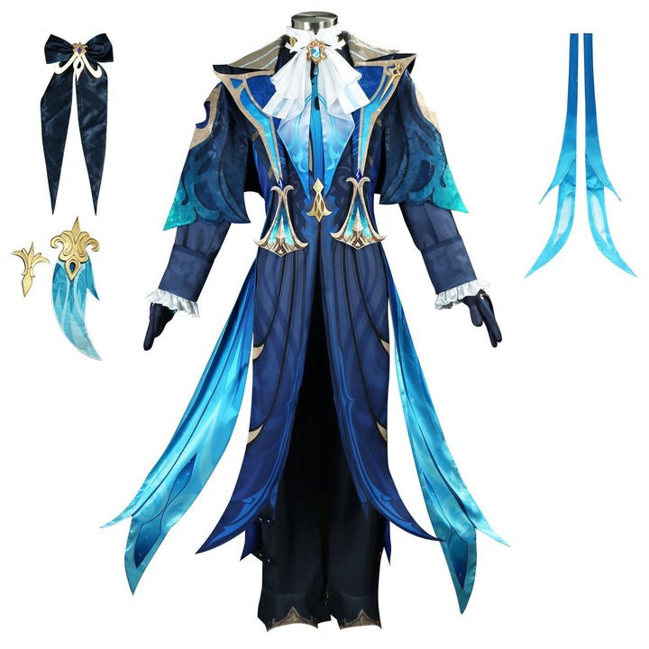 [ylevol] Genshin Impact Fontaine Judge Neuvillette Fullset Cosplay Costumes