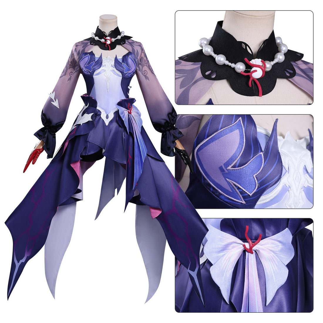 [ylevol] Game Honkai: Star Rail Hysilens Helektra Fullset Cosplay Costumes
